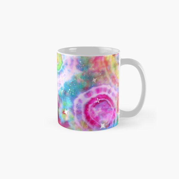 Rainbow Tie Dye Cosmos Classic Mug