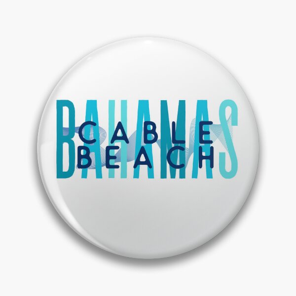 Item preview, Cable Beach Bahamas (Ocean Waves) designed and sold by Whackadoodletee.