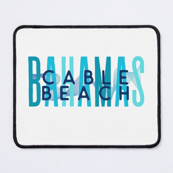 Item preview, Cable Beach Bahamas (Ocean Waves) designed and sold by Whackadoodletee.
