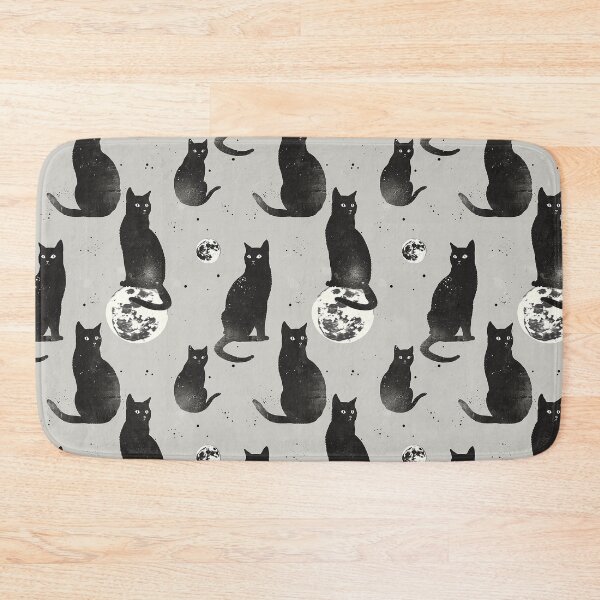 Item preview, Black Cat and Moon 8 designed and sold by Magnuna.