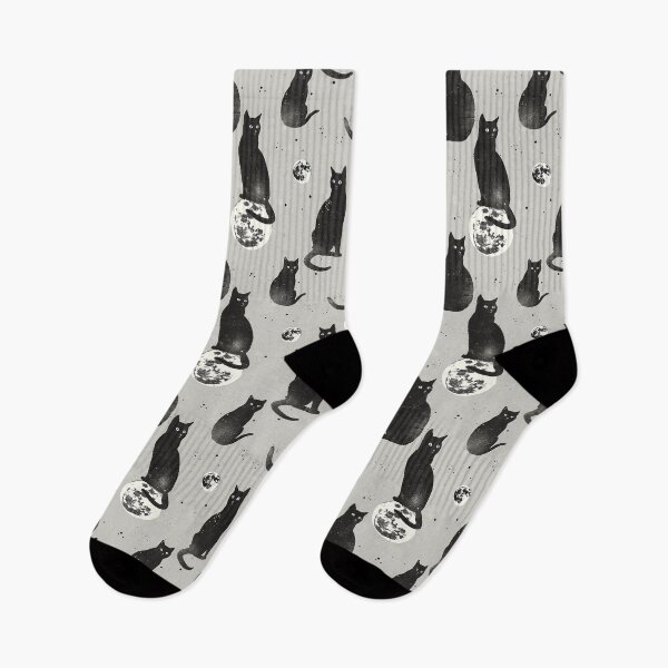 Item preview, Black Cat and Moon 8 designed and sold by Magnuna.