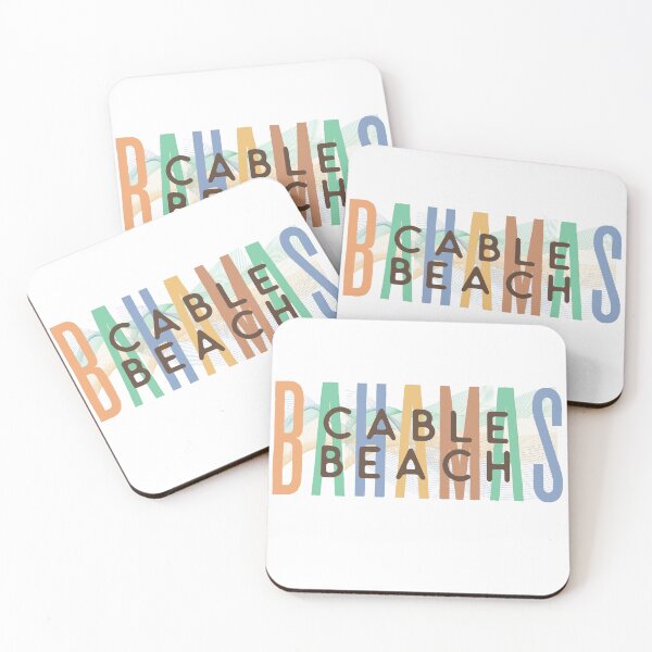 Item preview, Cable Beach Bahamas (Sand Waves) designed and sold by Whackadoodletee.