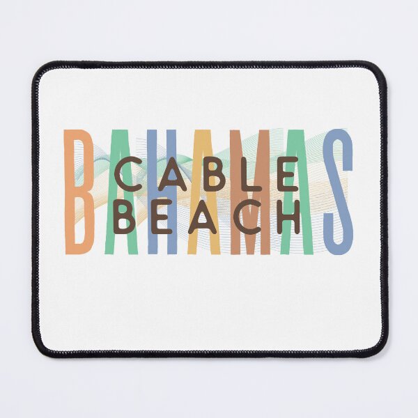 Item preview, Cable Beach Bahamas (Sand Waves) designed and sold by Whackadoodletee.