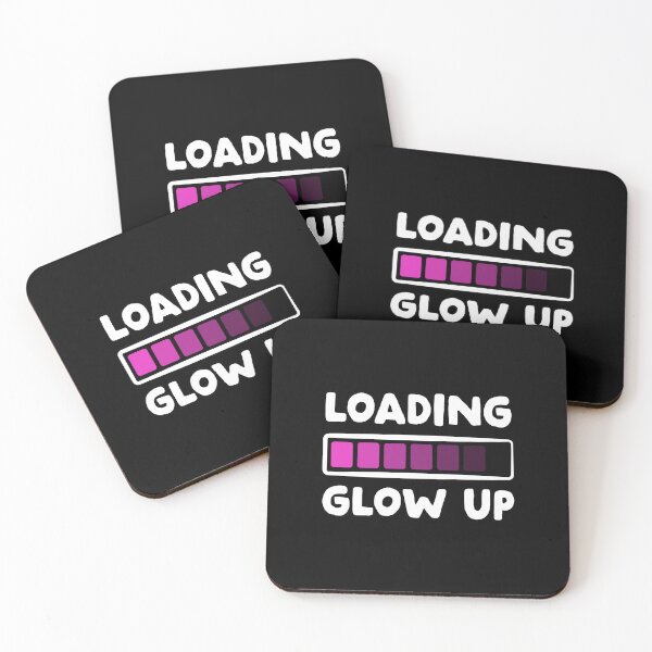 Item preview, Loading glow up (white) designed and sold by Julia Jane Creative.
