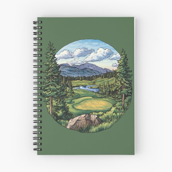 Item preview, Okanagan Golf Course Golfing Landscape Art British Columbia designed and sold by meganohm.