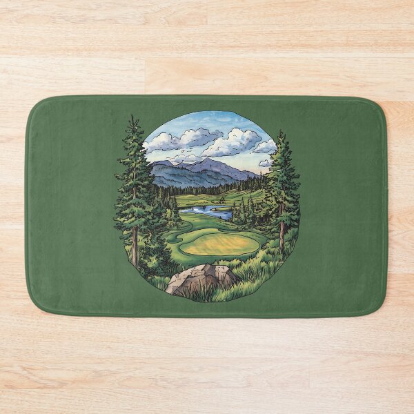 Item preview, Okanagan Golf Course Golfing Landscape Art British Columbia designed and sold by meganohm.