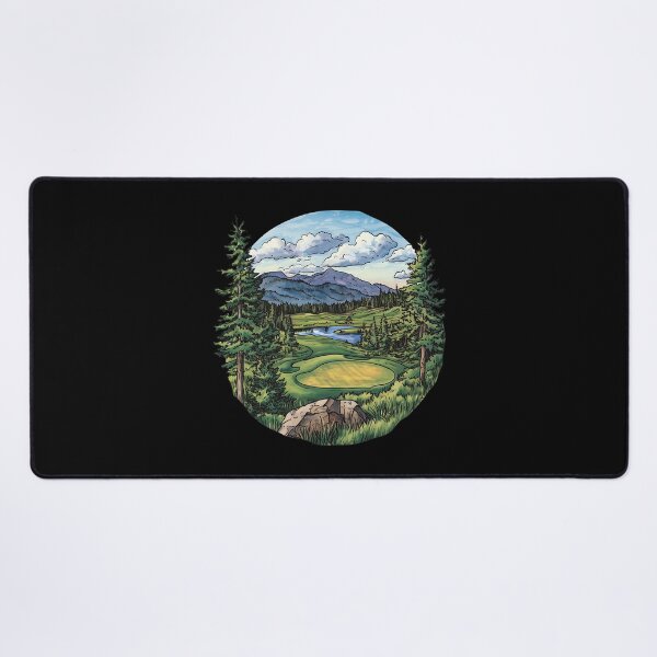 Item preview, Okanagan Golf Course Golfing Landscape Art British Columbia designed and sold by meganohm.