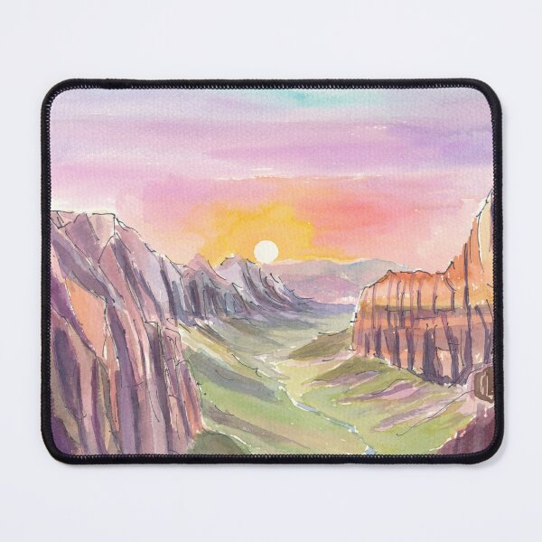 Item preview, Sunrise of Zion National Park Sandstone Rocks Angels Landing designed and sold by artshop77.