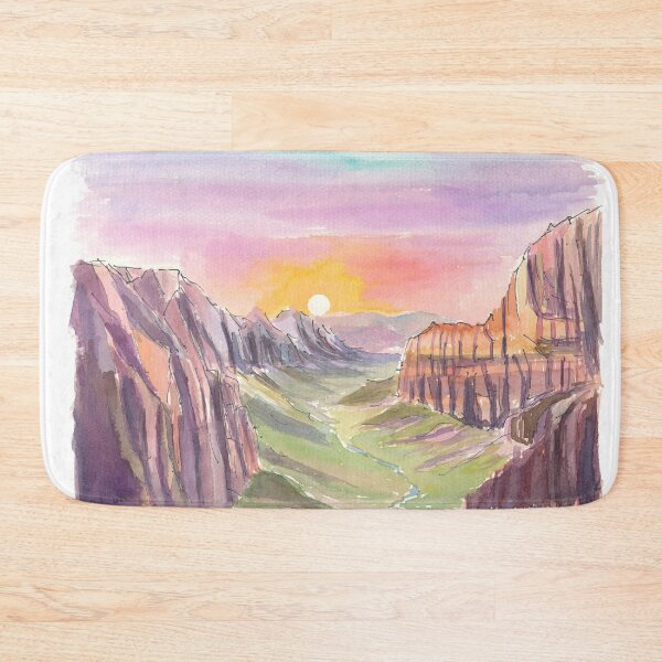 Item preview, Sunrise of Zion National Park Sandstone Rocks Angels Landing designed and sold by artshop77.