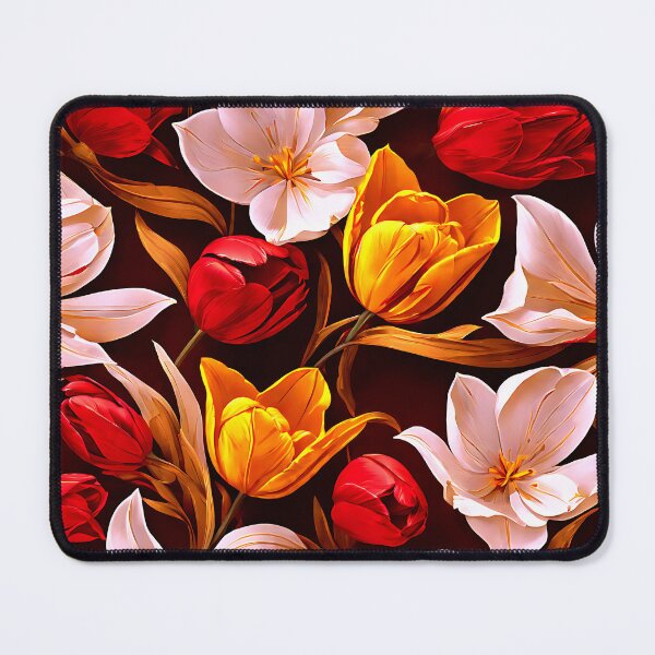 Item preview, Tulip flowers in deep multicolored designed and sold by Tchoice.
