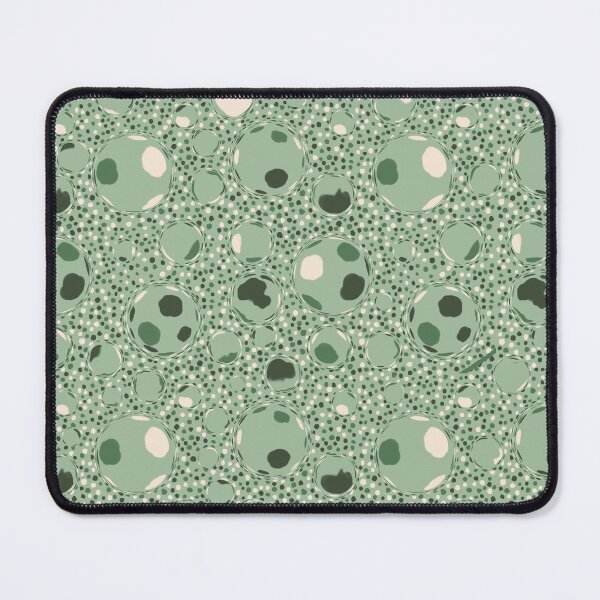 Item preview, Modern soap bubbles in a green atmosphere designed and sold by Na-Tasch-A.