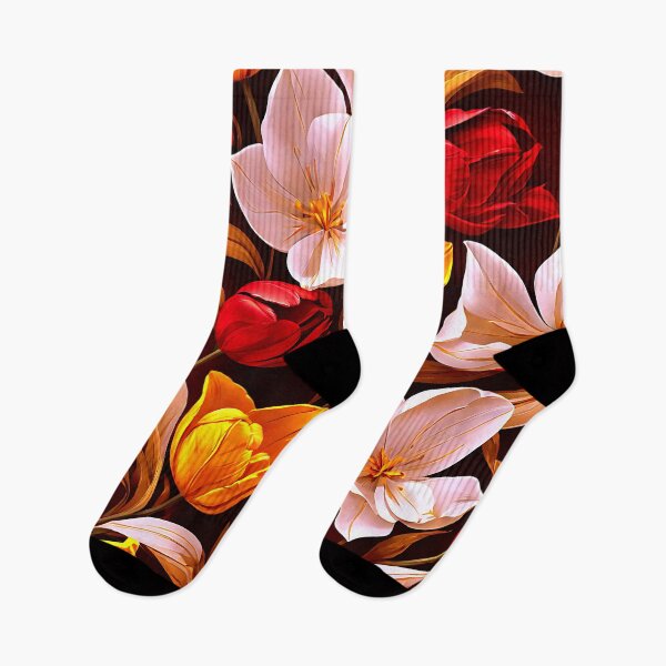 Item preview, Tulip flowers in deep multicolored designed and sold by Tchoice.