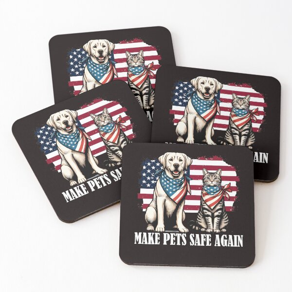 Item preview, Make Pets Safe Again Trump Harris Debate Eating The Dogs Cat  designed and sold by AxelBrook.