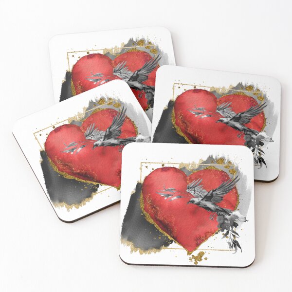 Item preview, Raven's Heart designed and sold by Sia's Shadow Gallery.
