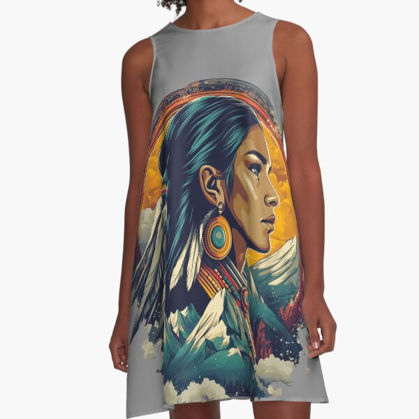 Item preview, a beautiful Indian woman designed and sold by ApexTeeWorks.