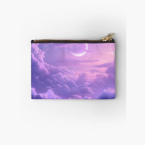 Item preview, Purple Seascape Art designed and sold by DreamyArtDesign.