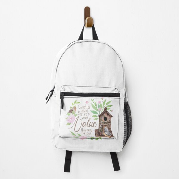 Item preview, Matthew 10:31 You Are Of More Value Than Many Sparrows Brown designed and sold by amazingjoy.