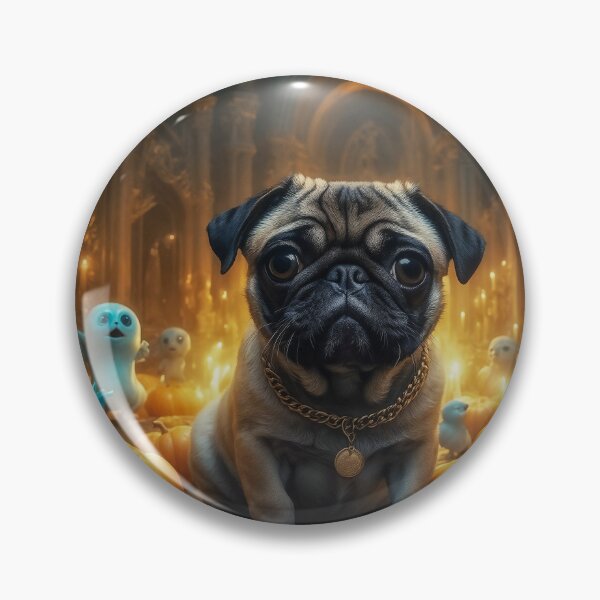 Item preview, Halloween Pug designed and sold by AliceWhiteDF.
