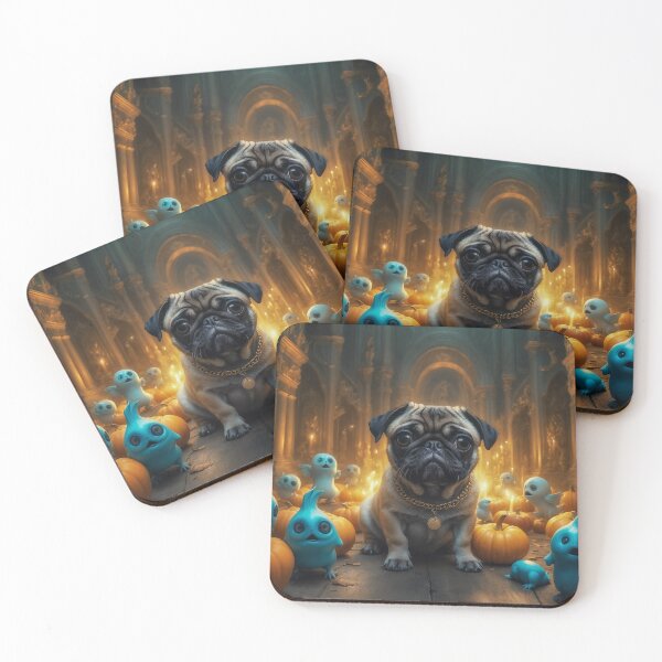 Item preview, Halloween Pug designed and sold by AliceWhiteDF.
