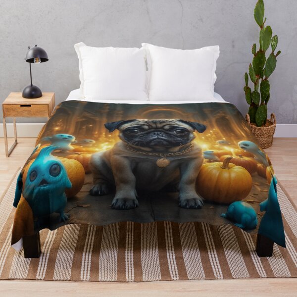 Item preview, Halloween Pug designed and sold by AliceWhiteDF.