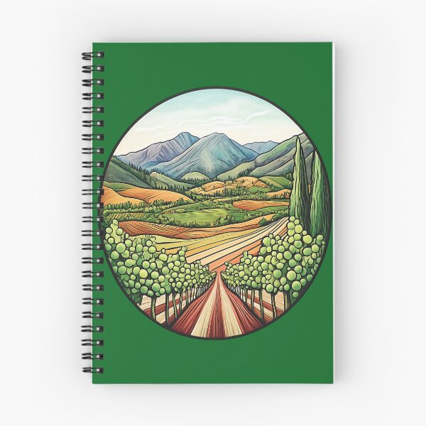Item preview, Okanagan Valley Oliver BC Vineyard Art Print designed and sold by meganohm.