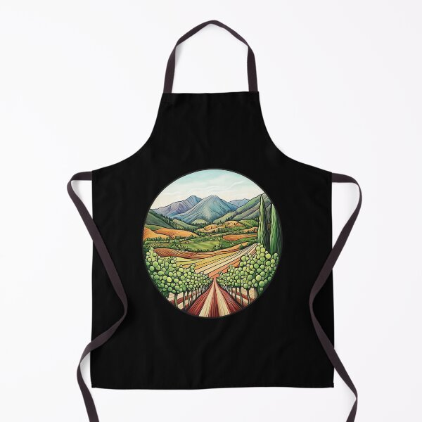 Item preview, Okanagan Valley Oliver BC Vineyard Art Print designed and sold by meganohm.