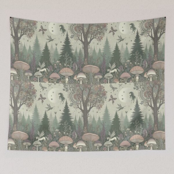Item preview, Cottagecore Fairycore Magical Forest designed and sold by darkskydelights.