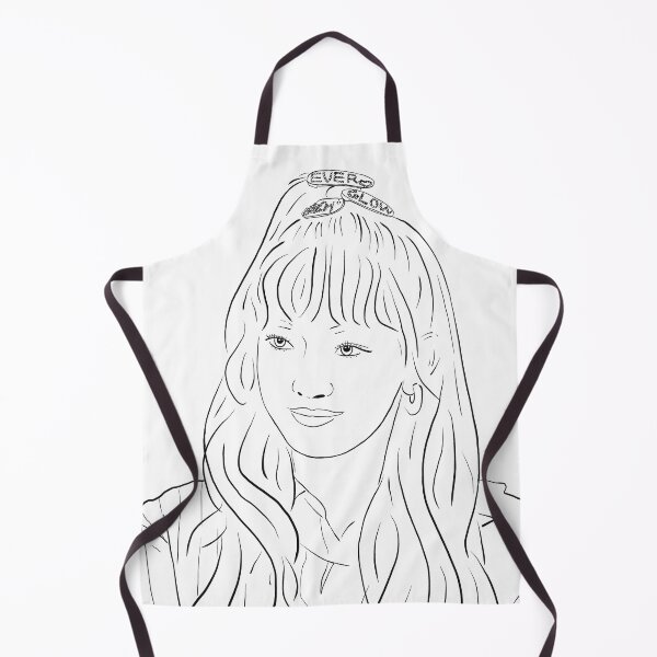 Item preview, Onda / Jo Serim (Everglow) K-pop artist outline art designed and sold by Eclectic-aww.