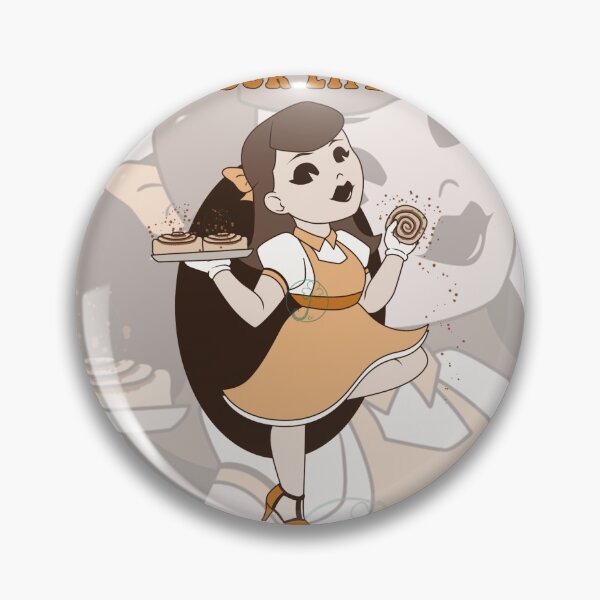 Item preview, Old Style Cartoon pin up - spice makes it spice-cial designed and sold by Juditangelo.