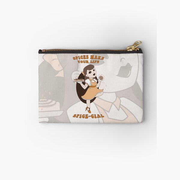 Item preview, Old Style Cartoon pin up - spice makes it spice-cial designed and sold by Juditangelo.