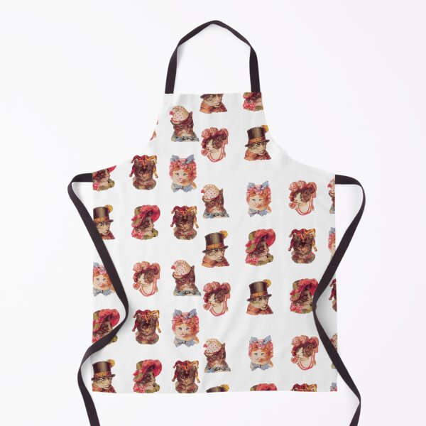 Aperçu de l'œuvre Pack de chats victoriens mignons avec des chapeaux créée et vendue par madisonscottage.