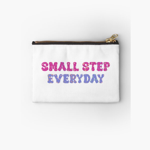 Item preview, Small Step Everyday | Positivity | Motivational | Feel Good | Affirmations | Typography designed and sold by PrintEveryday.
