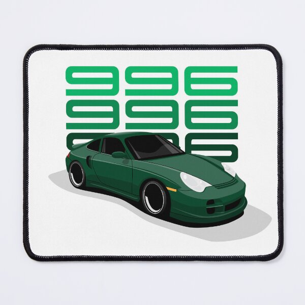 Artikelvorschau, 2004 Grüne Porsche 996 Turbo Abbildung entworfen und verkauft von blackdogshop.
