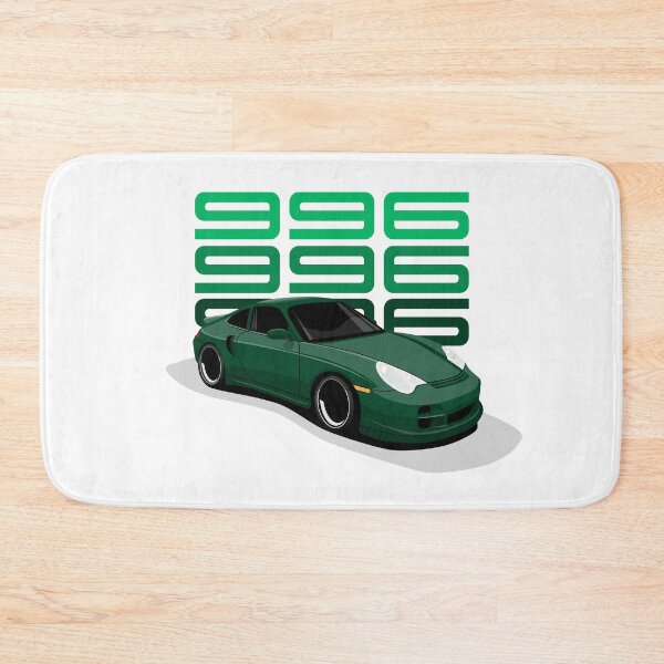 Item preview, Ilustración del Porsche 996 turbo verde del año 2004 designed and sold by blackdogshop.