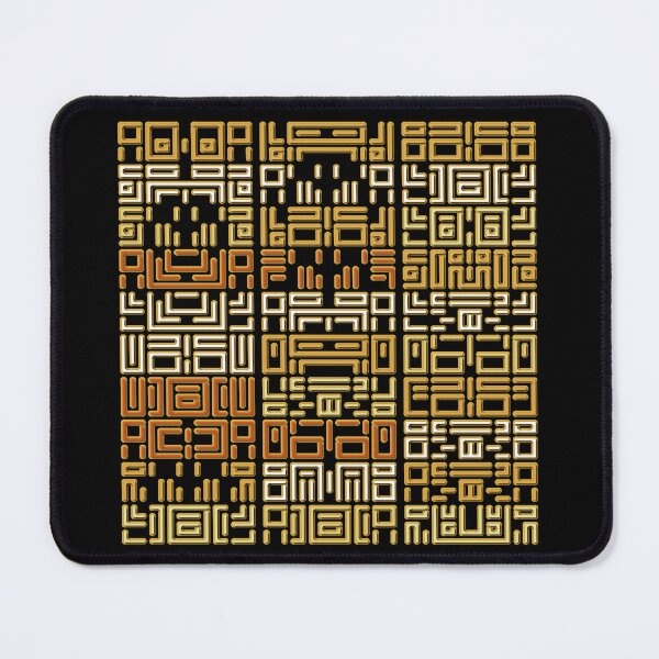 Item preview, Glyph Block 10x3 Gold, Copper, Silver designed and sold by Mary Holstege.