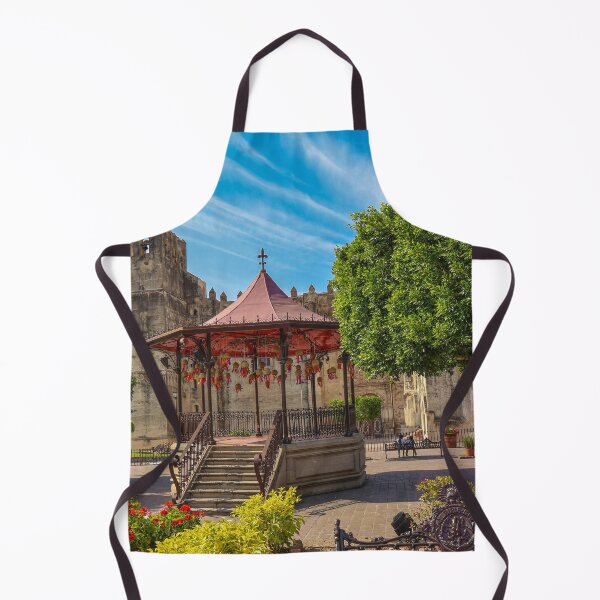 Item preview, Historic Church and Pavilion in a Picturesque Mexican Plaza designed and sold by NosionDesigns.