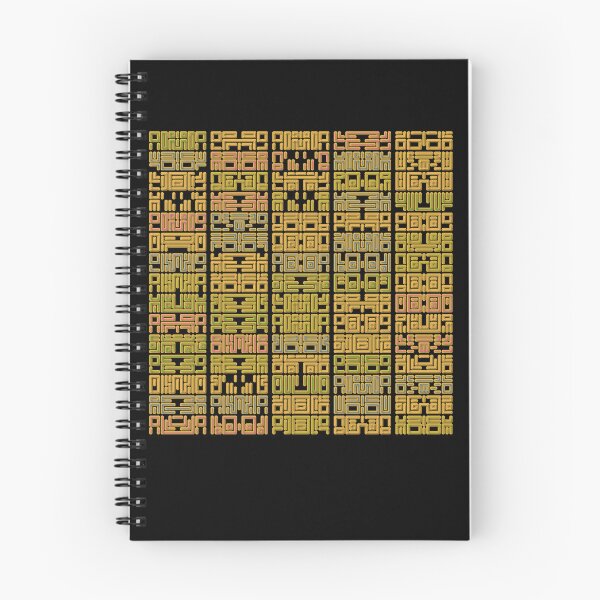 Item preview, Glyph Block 15x5 Gold, Copper, Silver designed and sold by Mary Holstege.