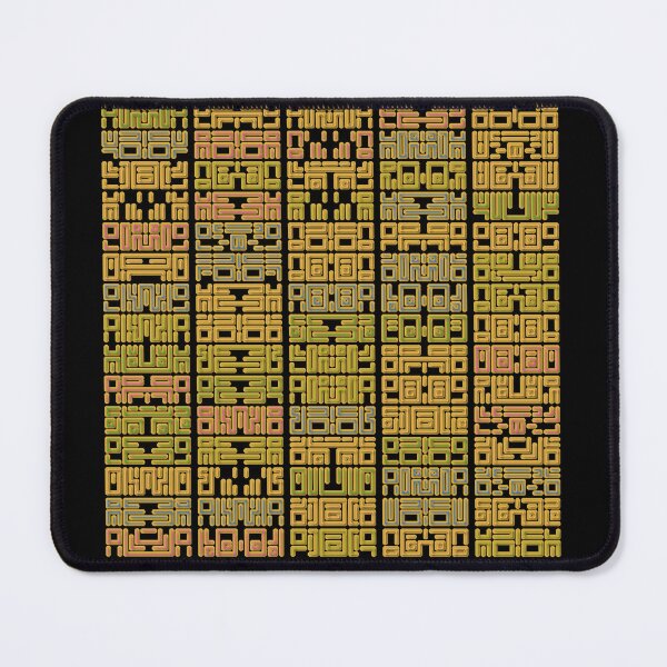 Item preview, Glyph Block 15x5 Gold, Copper, Silver designed and sold by Mary Holstege.