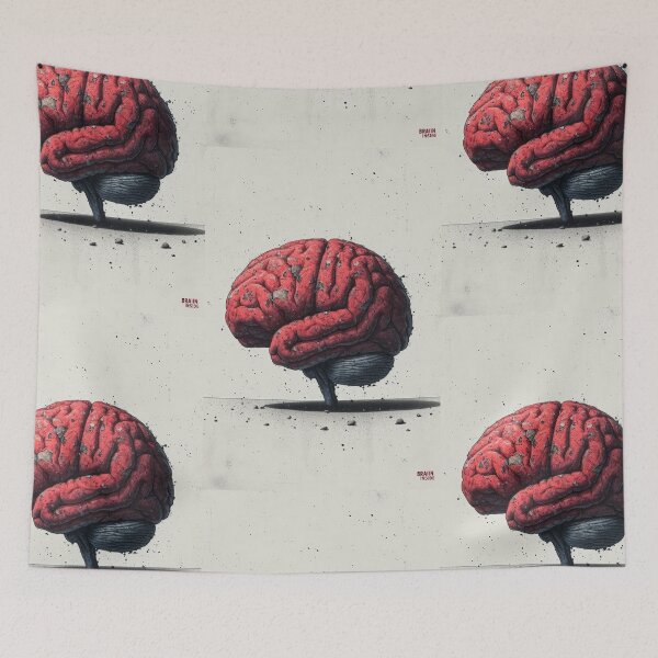 Item preview, Colorful Human Brain, Illustrations Showing Its Complexity designed and sold by Piotrek0001.