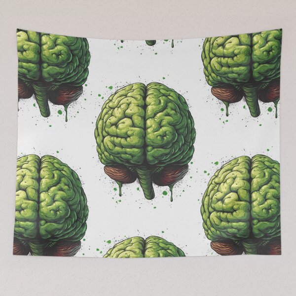Item preview, Colorful Human Brain, Illustrations Showing Its Complexity designed and sold by Piotrek0001.