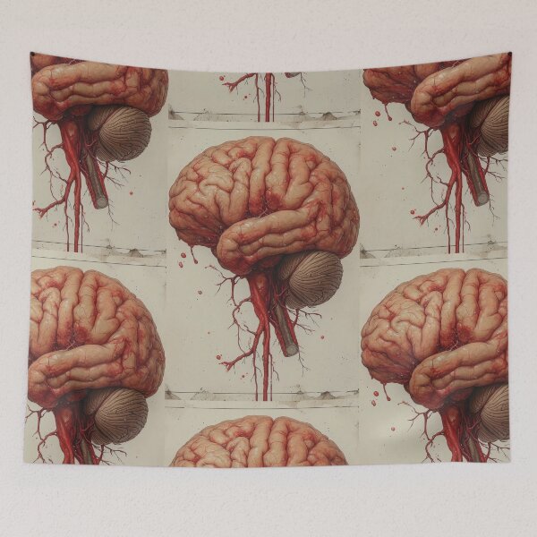 Item preview, Colorful Human Brain, Illustrations Showing Its Complexity designed and sold by Piotrek0001.