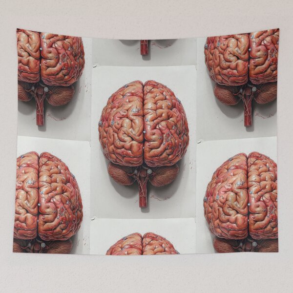 Item preview, Colorful Human Brain, Illustrations Showing Its Complexity designed and sold by Piotrek0001.