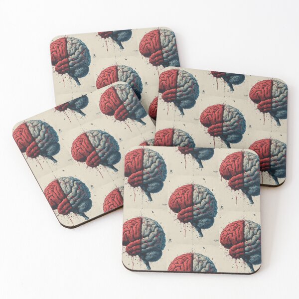 Item preview, Colorful Human Brain, Illustrations Showing Its Complexity designed and sold by Piotrek0001.