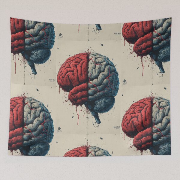 Item preview, Colorful Human Brain, Illustrations Showing Its Complexity designed and sold by Piotrek0001.