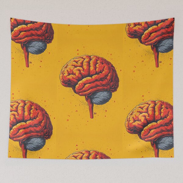 Item preview, Colorful Human Brain, Illustrations Showing Its Complexity designed and sold by Piotrek0001.