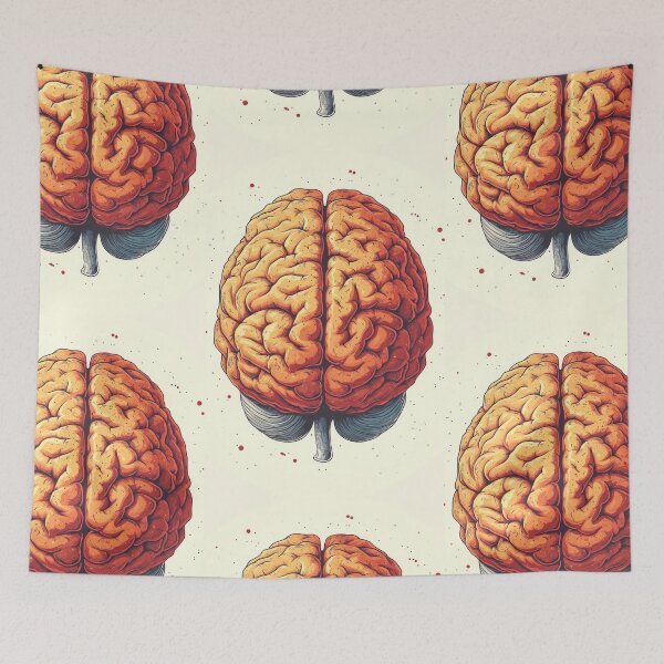 Item preview, Colorful Human Brain, Illustrations Showing Its Complexity designed and sold by Piotrek0001.