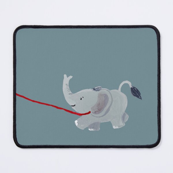 Item preview, Little Boy Walking Elephant Toy – Whimsical Hand-Painted Watercolor by Jemma Jamie designed and sold by Jemma Jamie Skidmore.