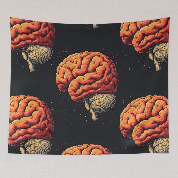 Item preview, Colorful Human Brain, Illustrations Showing Its Complexity designed and sold by Piotrek0001.