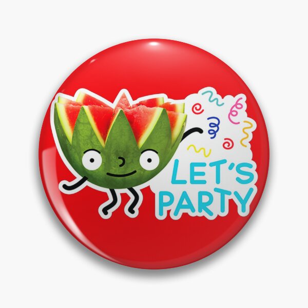 Item preview, Mr Melon Head says Let's Party! designed and sold by claireseyeview.