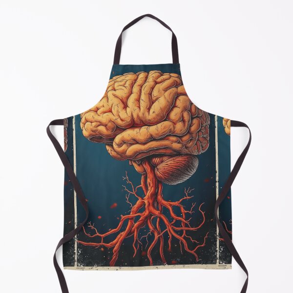 Item preview, Colorful Human Brain, Illustrations Showing Its Complexity designed and sold by Piotrek0001.